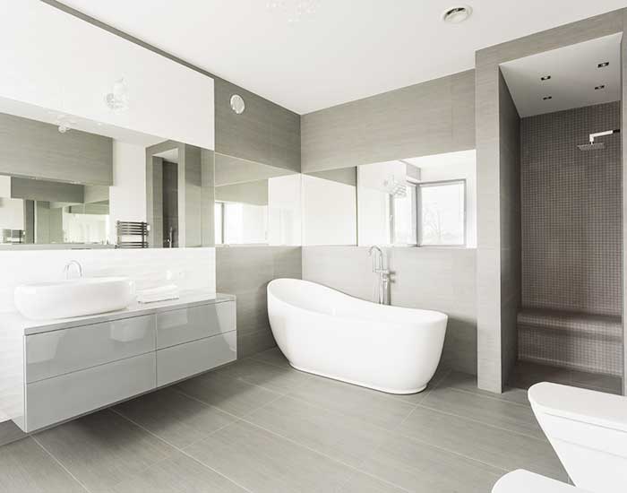 Bathroom interior renovations