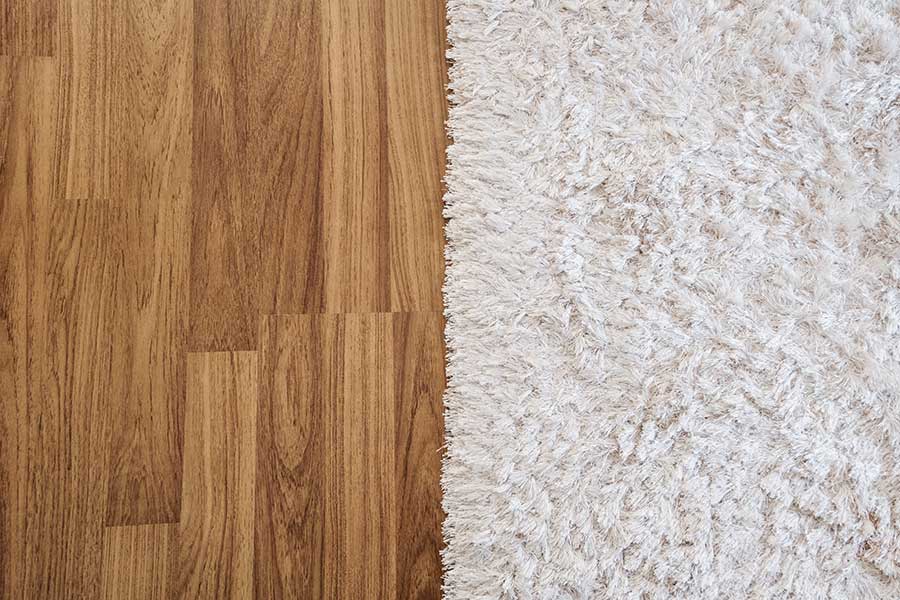 
carpet vs hardwood